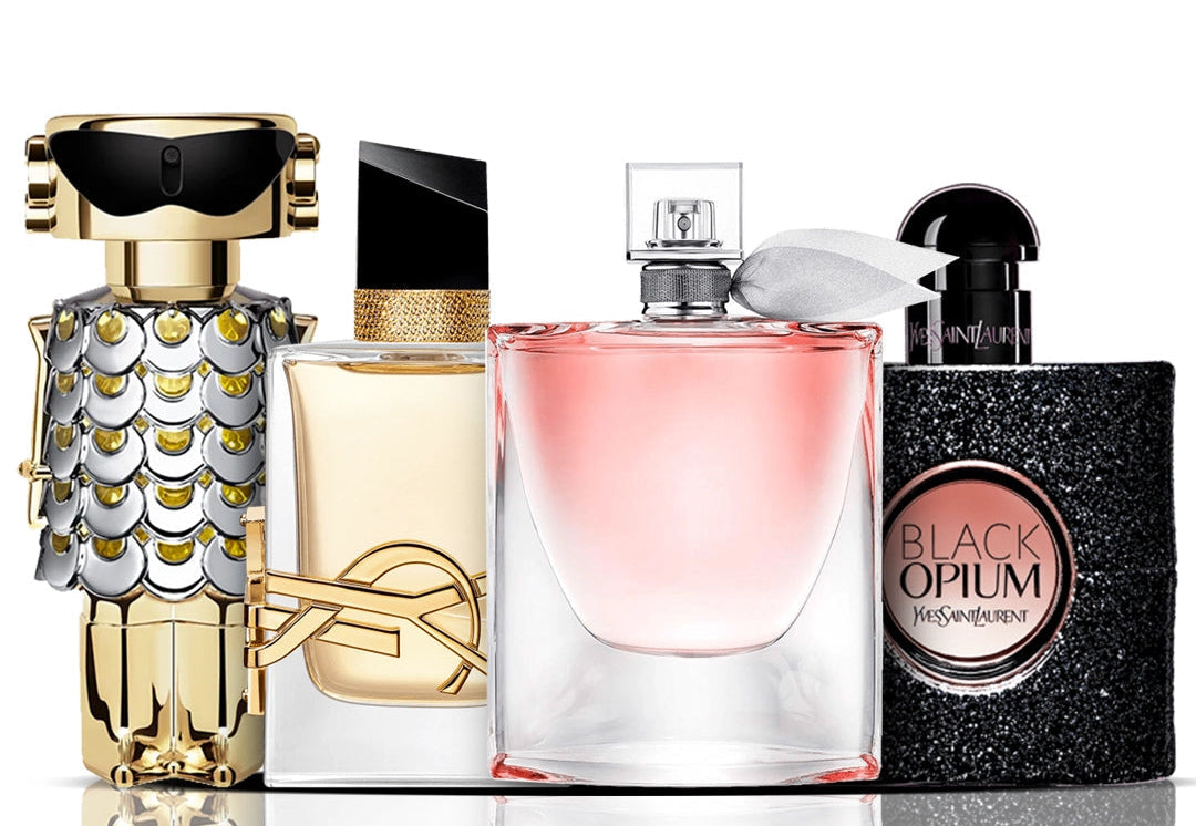 Σετ 4 αρωμάτων | Libre + La Vie Est Belle + Black Opium + Fame 100 ml