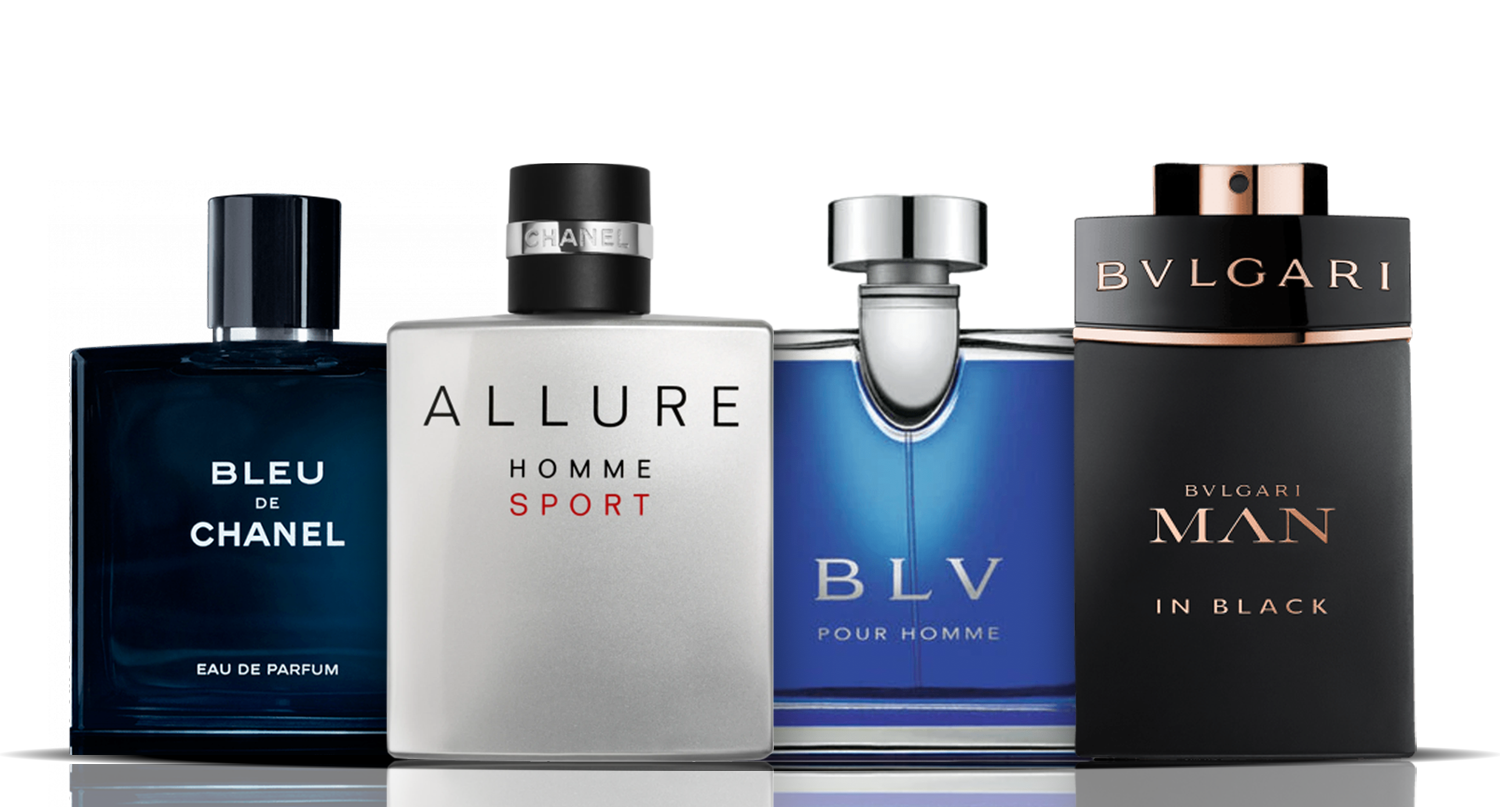 Σετ 4 αρωμάτων | Bleu de Chanel + Allure Sport + BLV + Bvlgari Man in Black 100ML