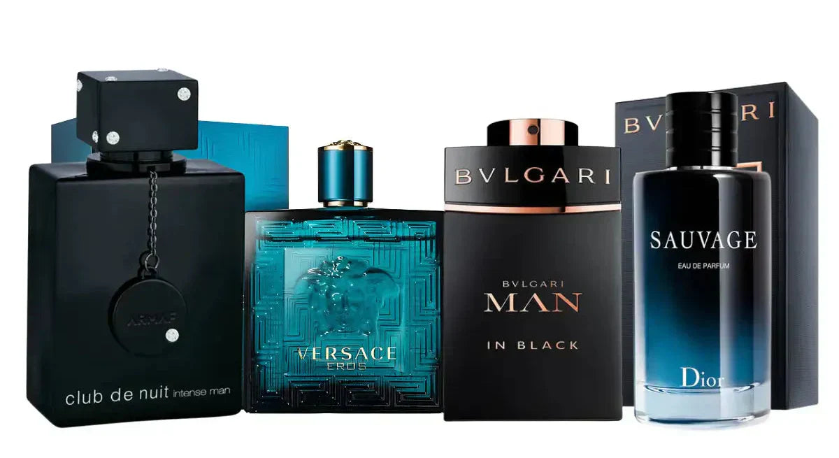 Σετ 4 αρωμάτων | Man in Black, Sauvage, Club the Nuit, Eros 100ml