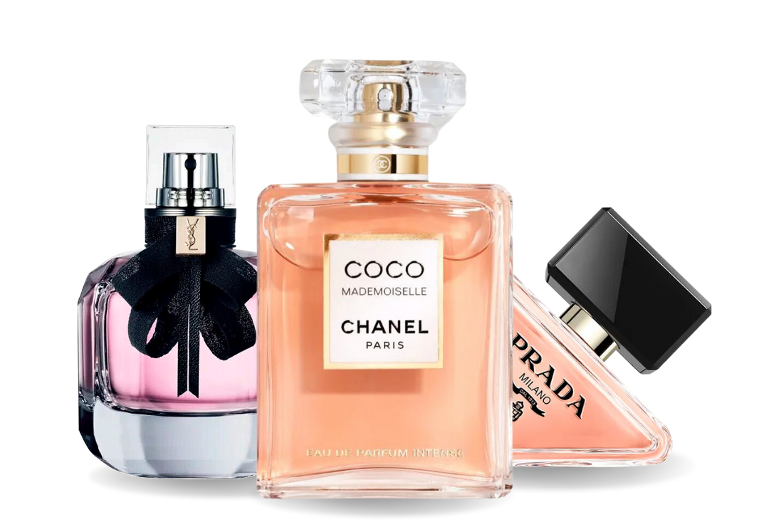 Σετ 3 αρωμάτων | Prada PARADOXE, COCO MADEMOISELLE e MON PARIS 100 ml