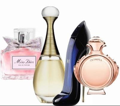 Σετ 4 αρωμάτων | Miss Dior + J'adore + Good Girl + Olympéa – 100 ml